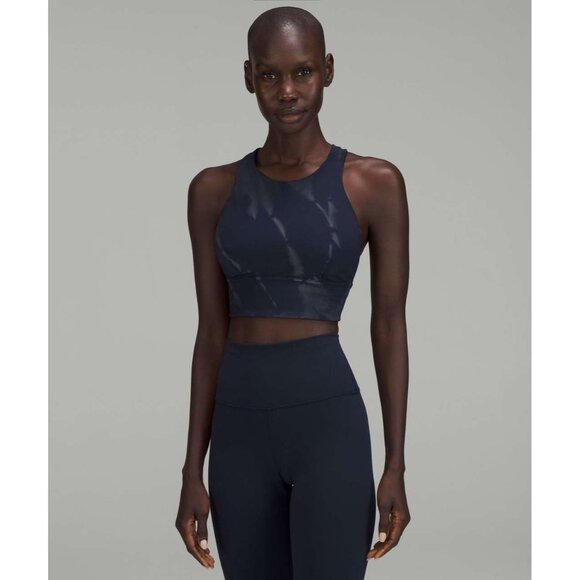 size 4 NWT Lululemon Wunder Train Longline Bra Fade *Medium Support, C/D Cup - Picture 9 of 10